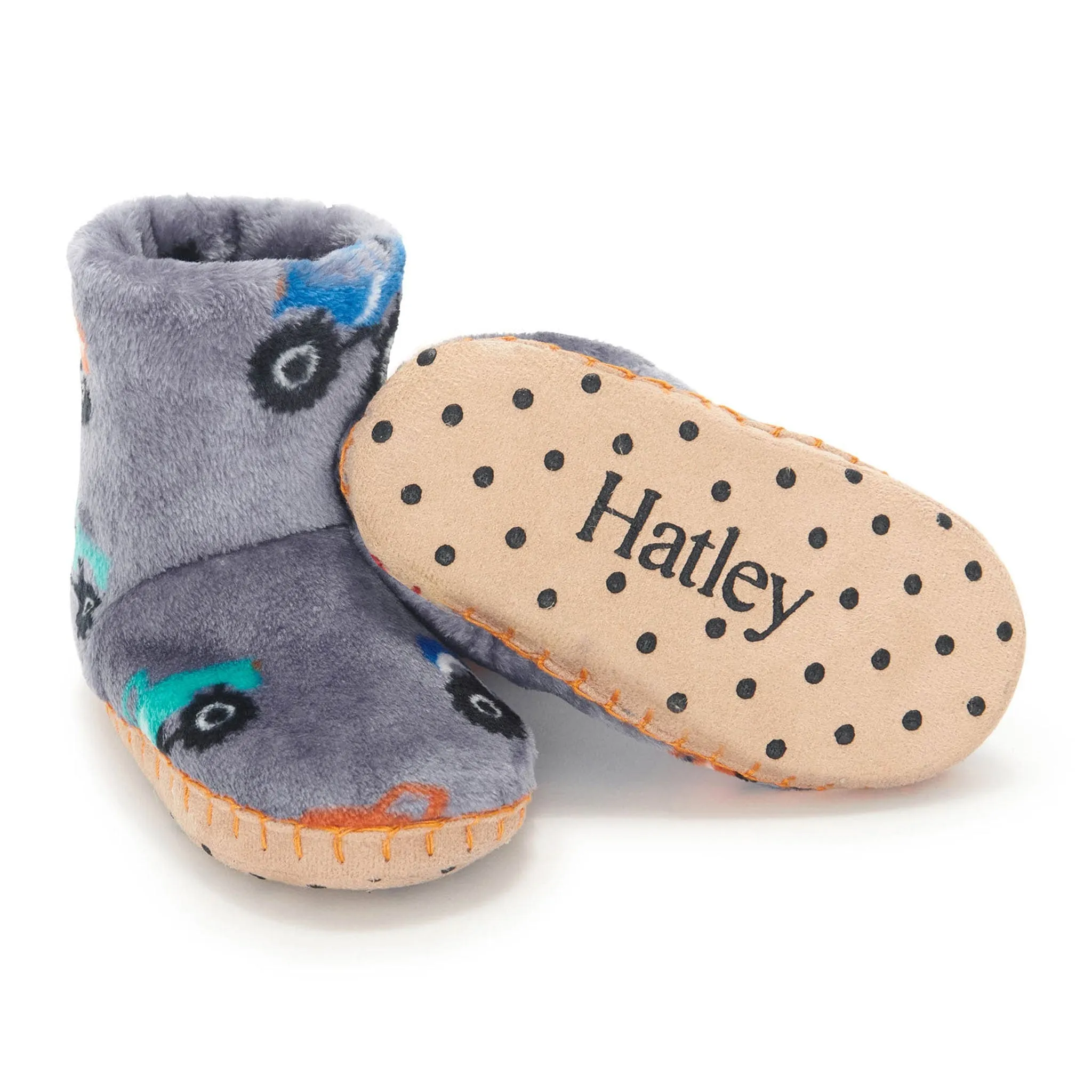 Hatley Monster Trucks Slipper Sizes 5-2  - Clement