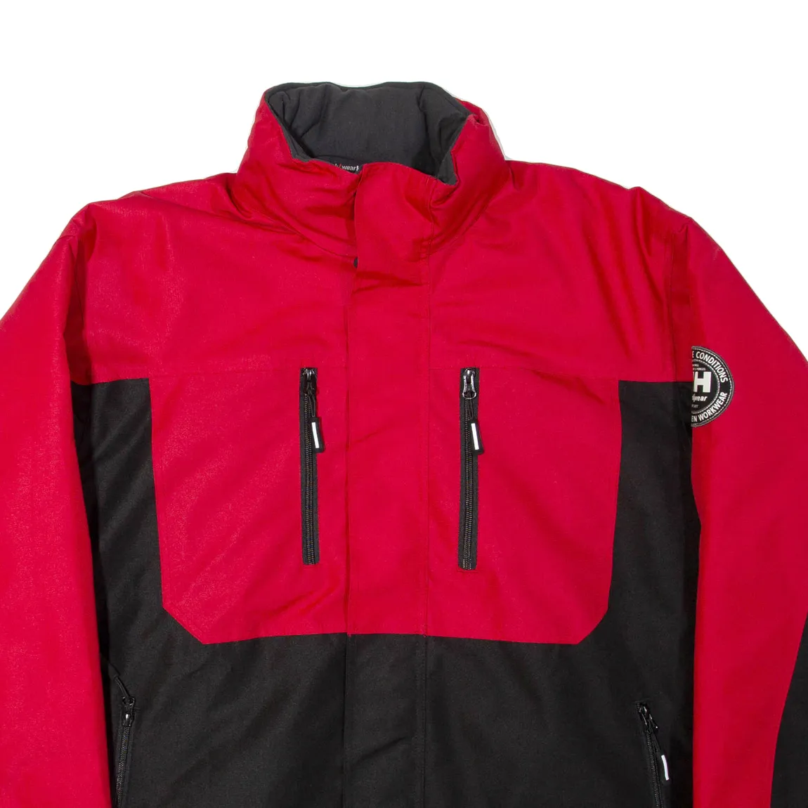 HELLY HANSEN Mens Chore Jacket Black Colourblock 2XL