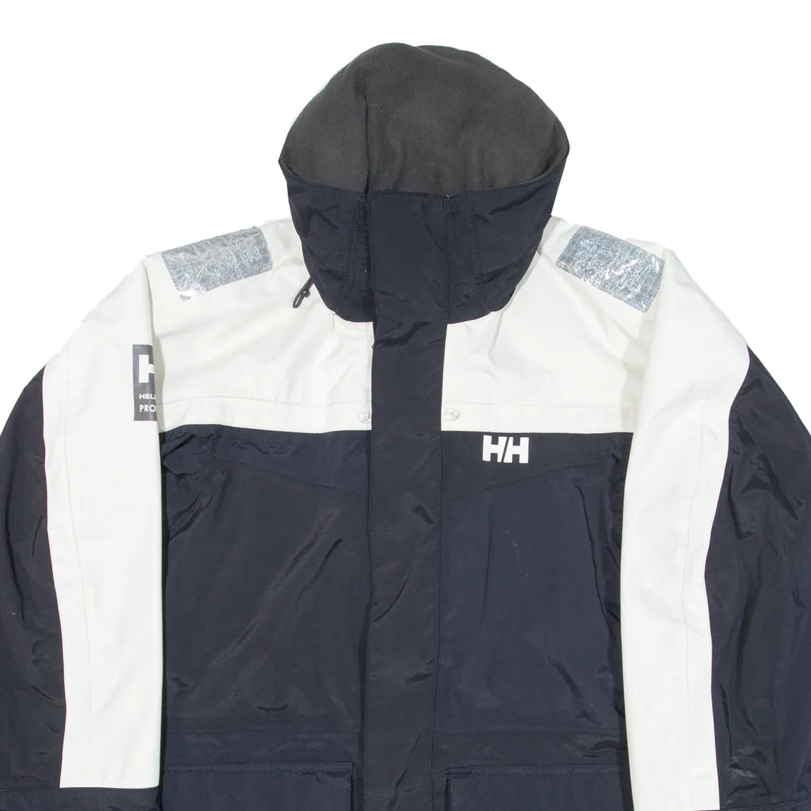 HELLY HANSEN Mens Rain Jacket Black Hooded S
