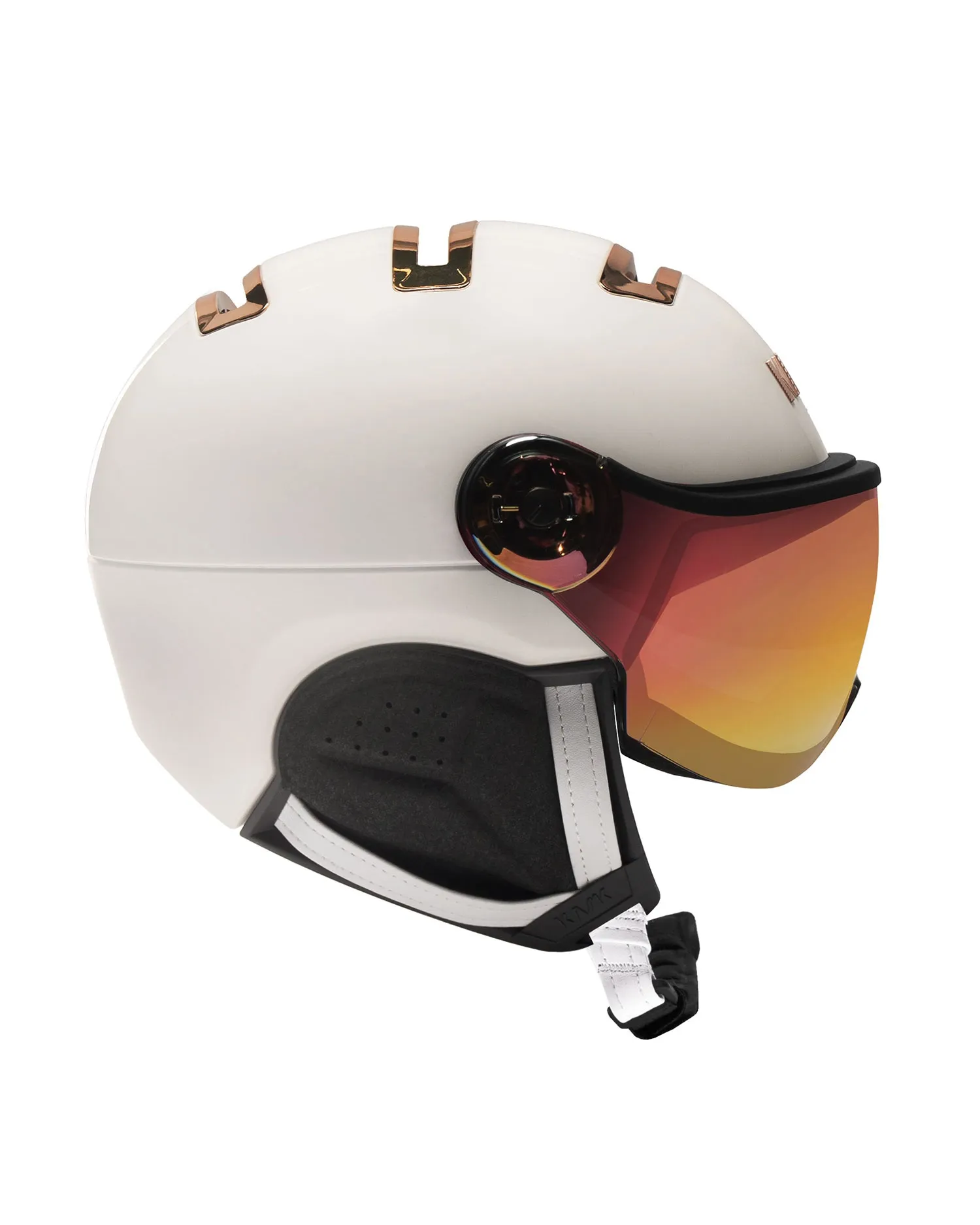 Helmet KASK CHROME   SHE00060VISOR295-white-pink-gold