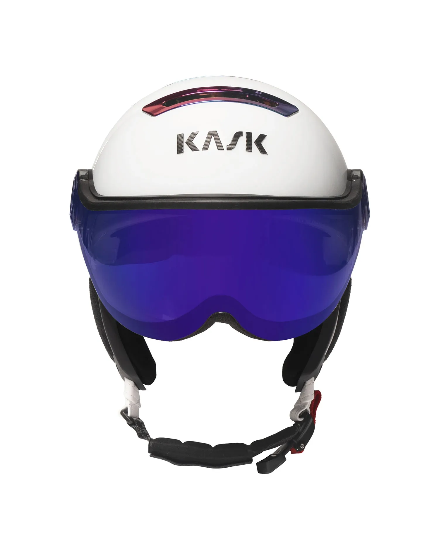 Helmet KASK CHROME SHE00060VISOR411-white-rainbow