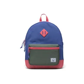 Heritage Youth Backpack (Dusted Peri + Sea Spray + Tea Rose)