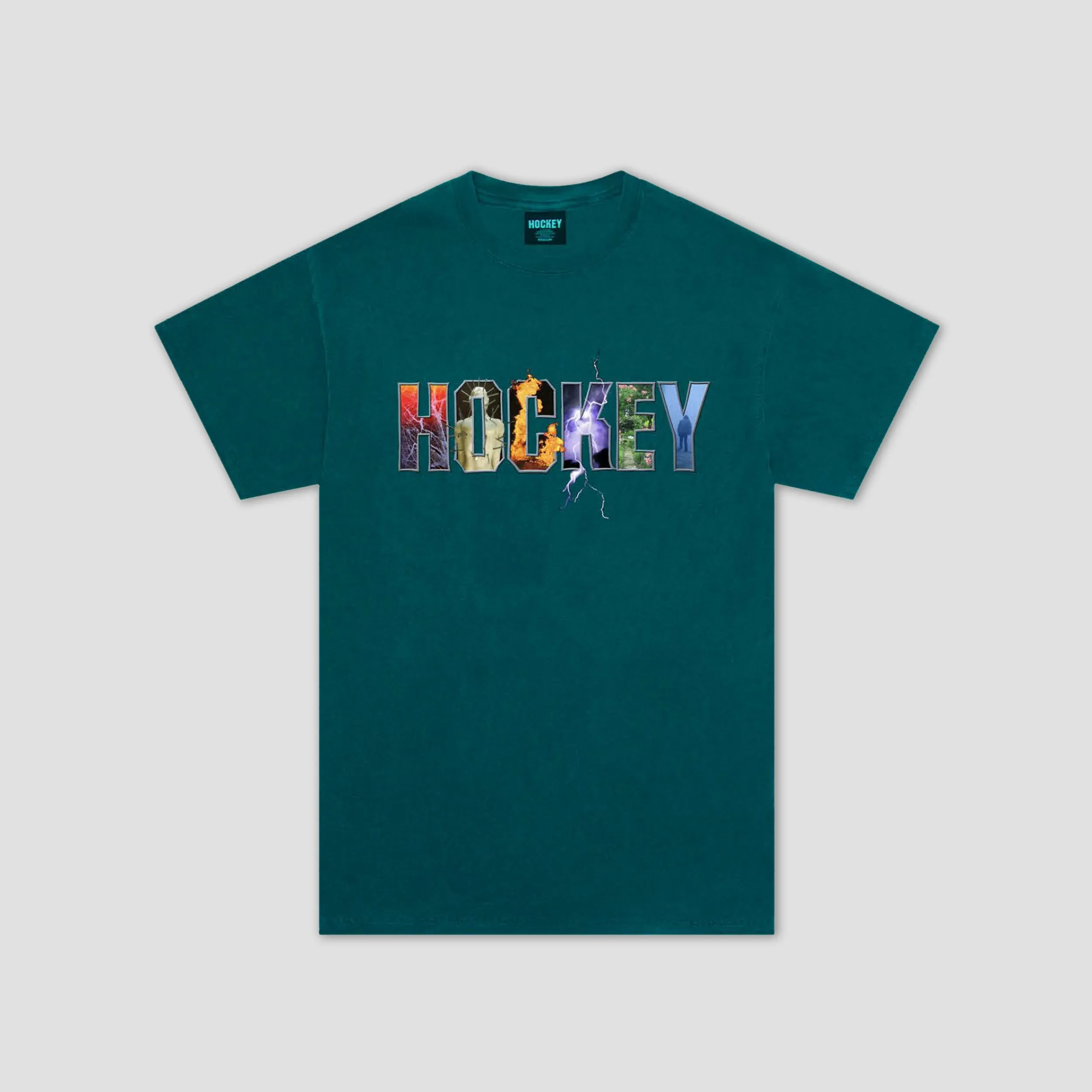Hockey Dave's Arena T-Shirt Topaz Blue