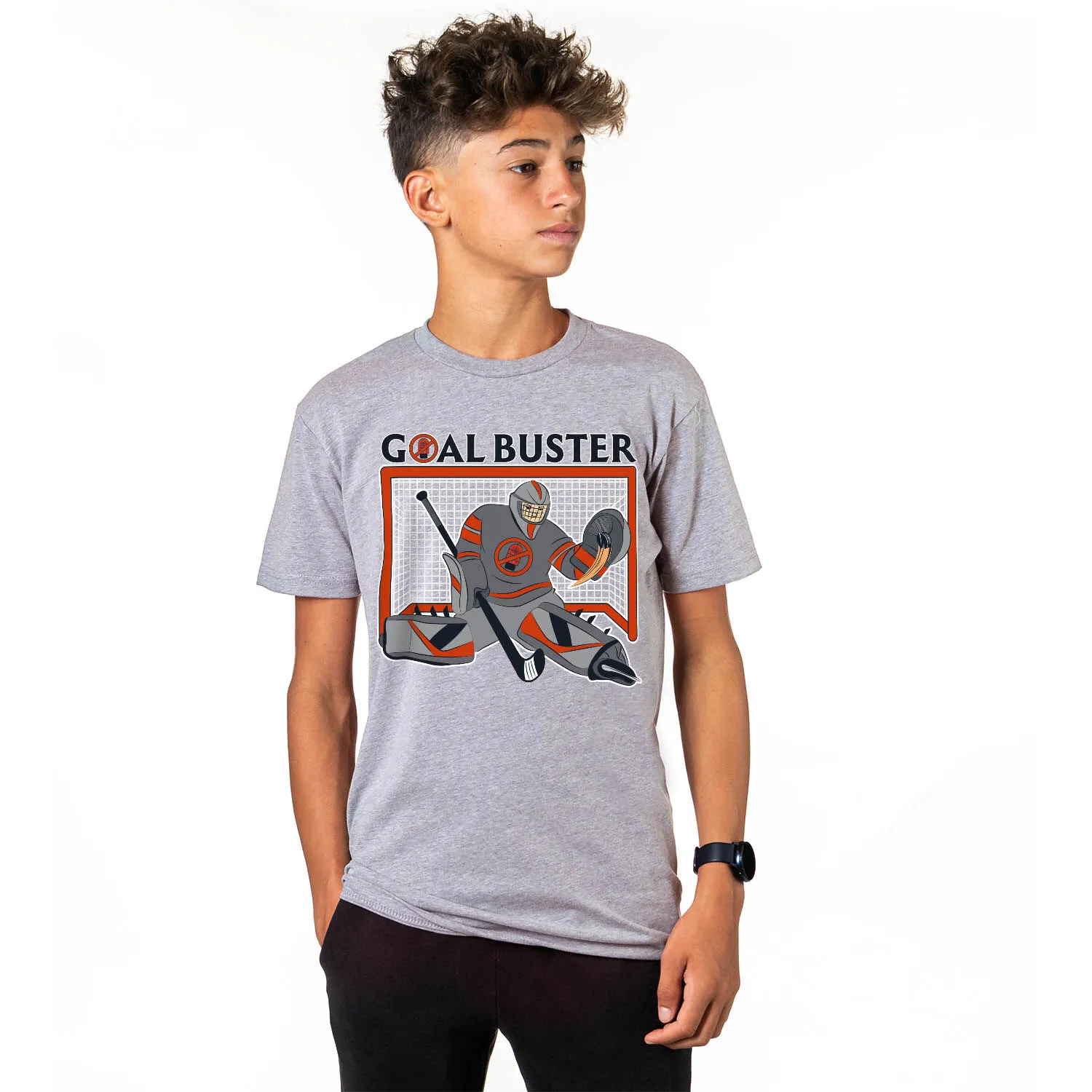 Hockey Short Sleeve T-Shirt - Goal Buster 
