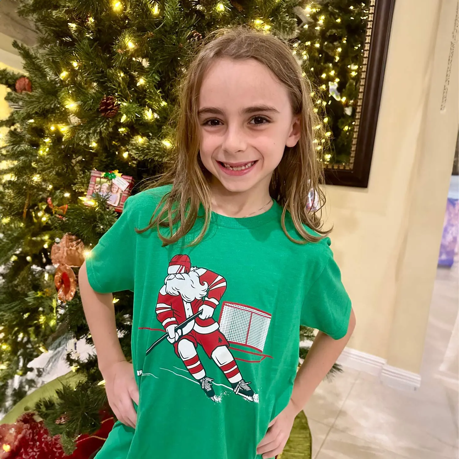 Hockey Short Sleeve T-Shirt - Saint Nick Hat Trick 