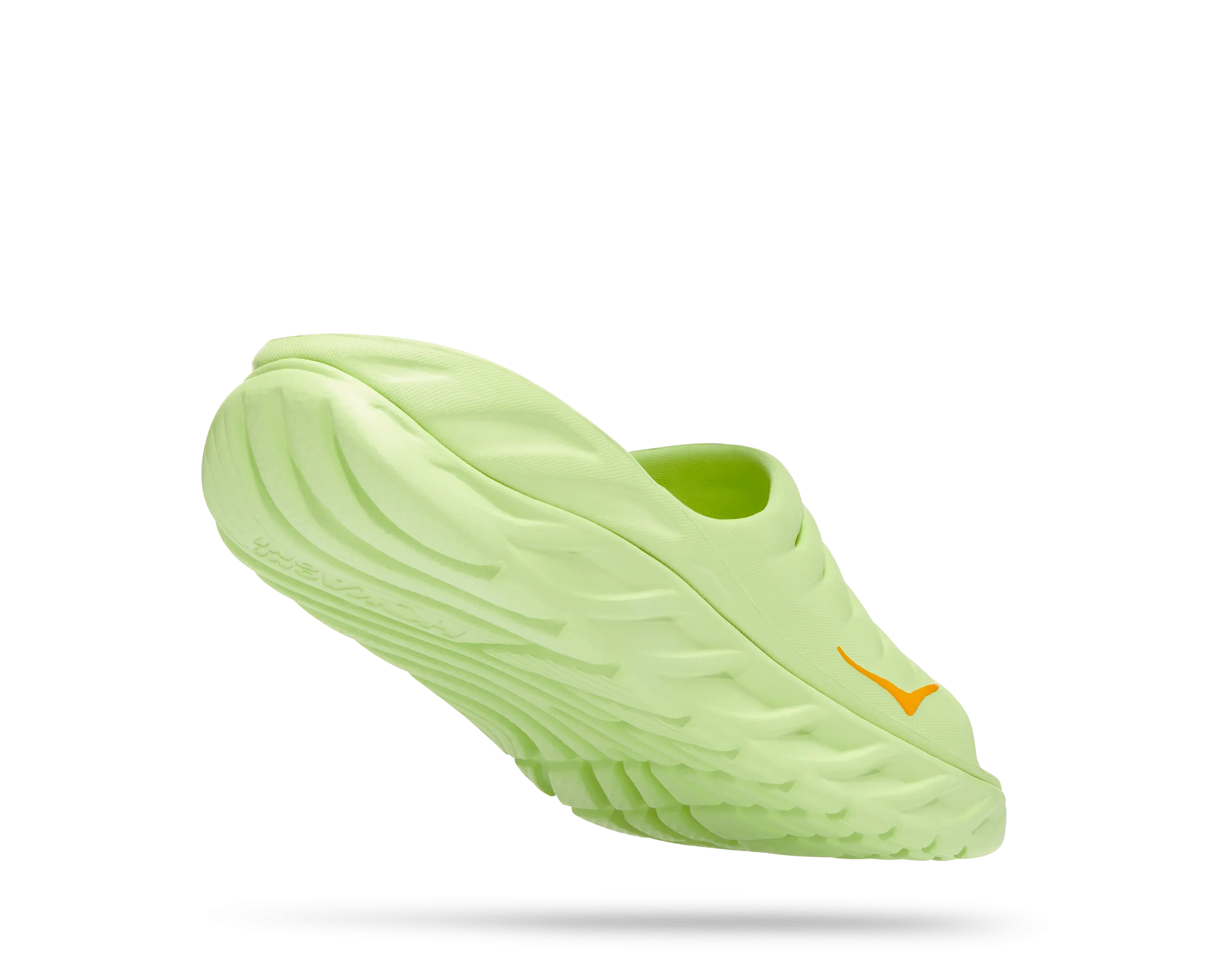 Hoka Ora Recovery Slide Color: Butterfly / Radiant Yellow