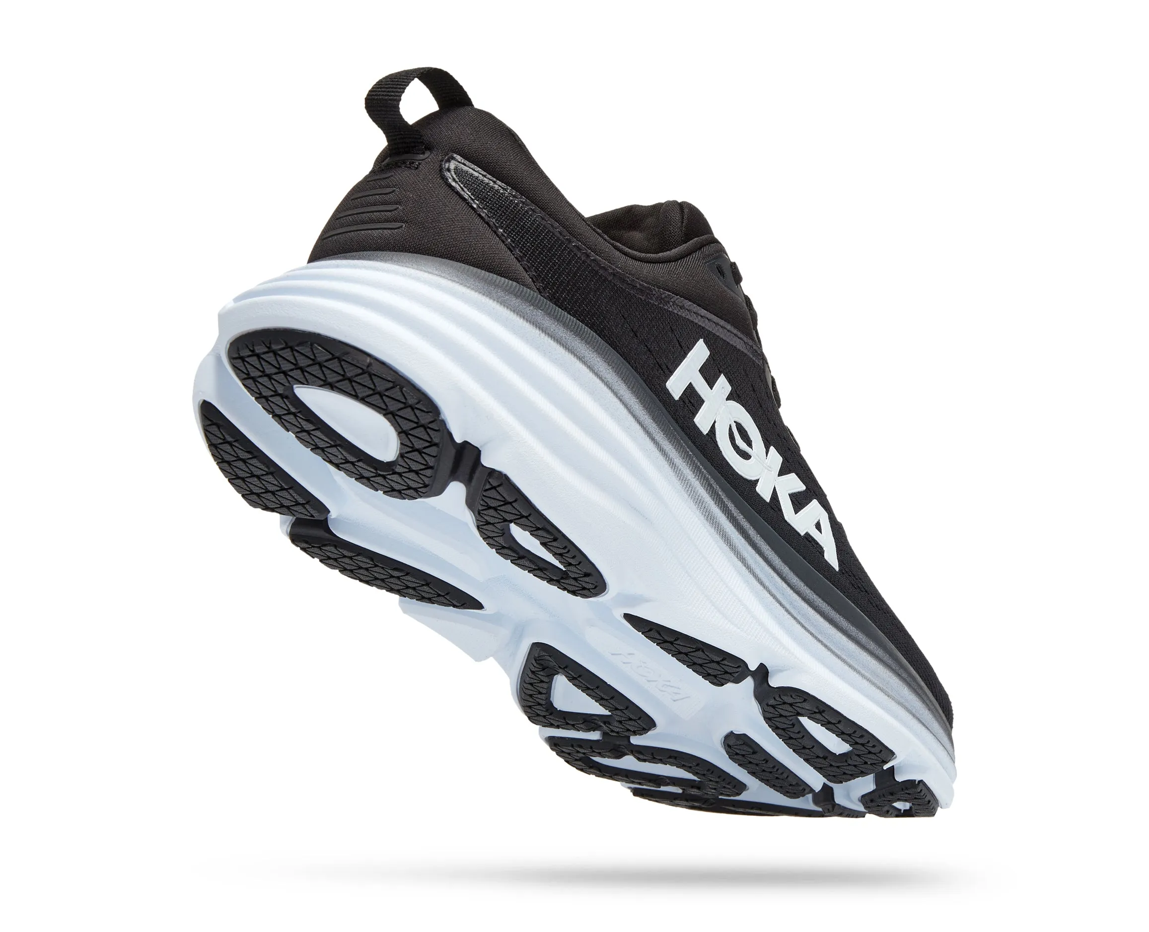 Hoka Women's Bondi 8 Wide Black/White