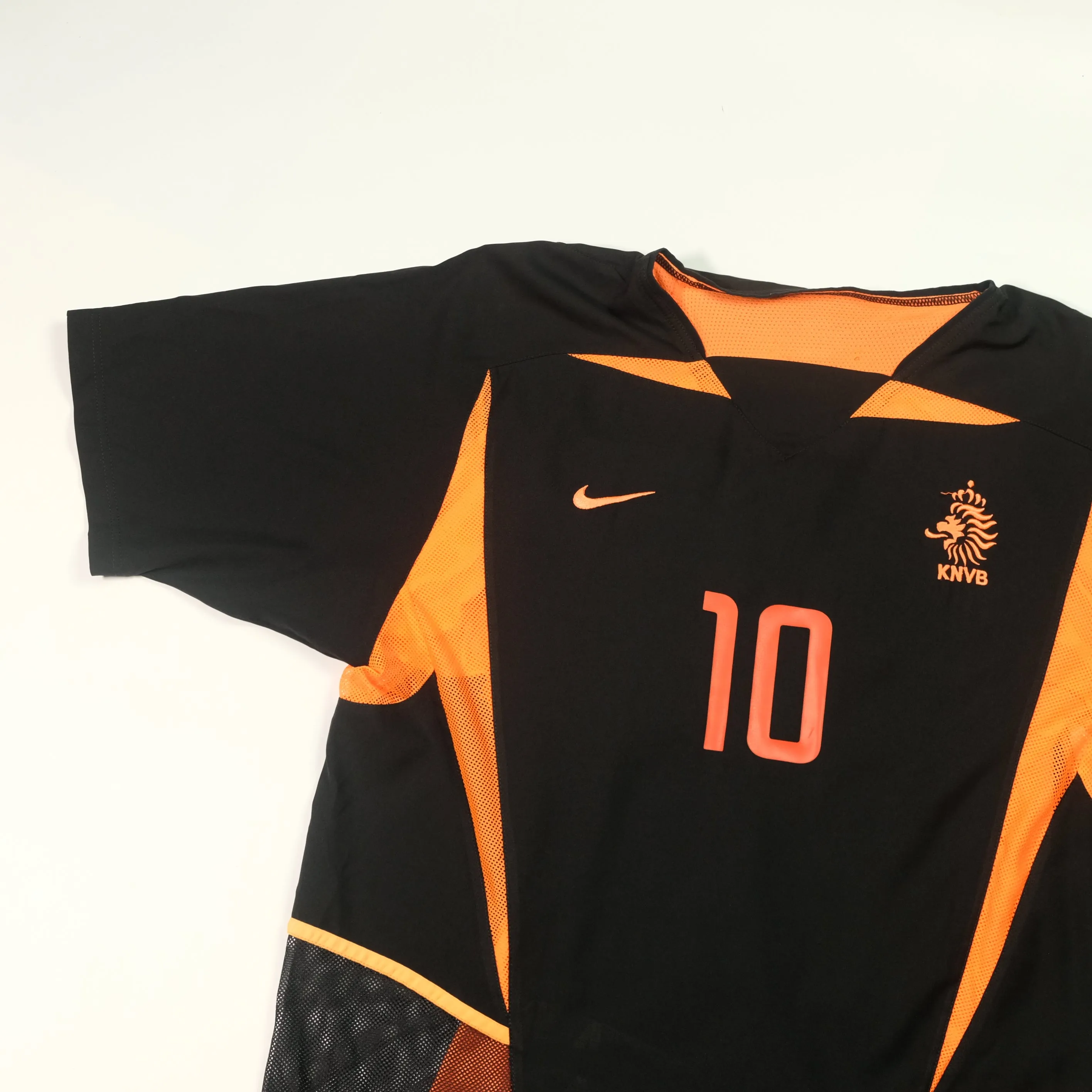Holland/Netherlands Bergkamp Original Away Football Shirt 2002/2003 Nike (M)