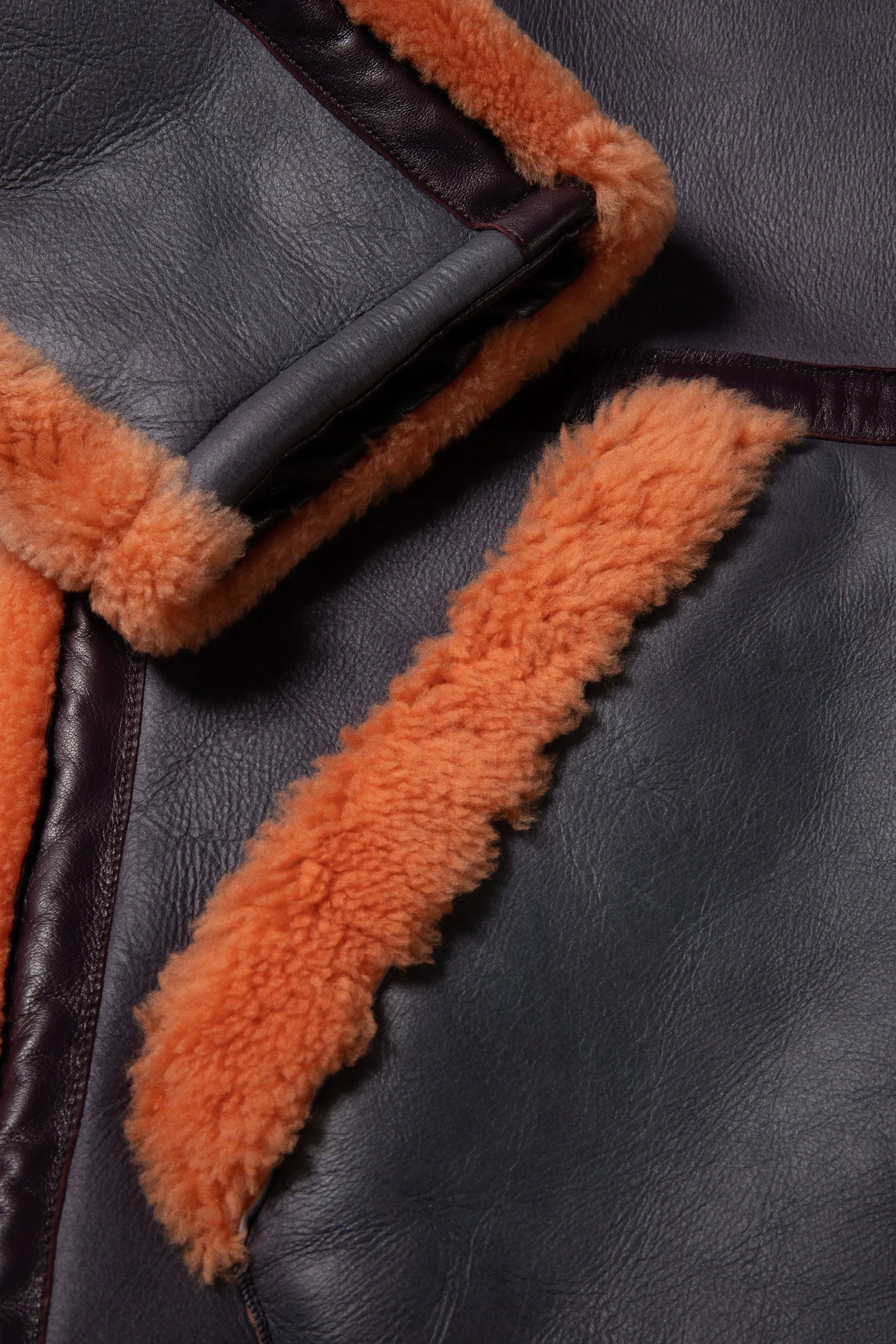 Hooded Sheepskin Jacket