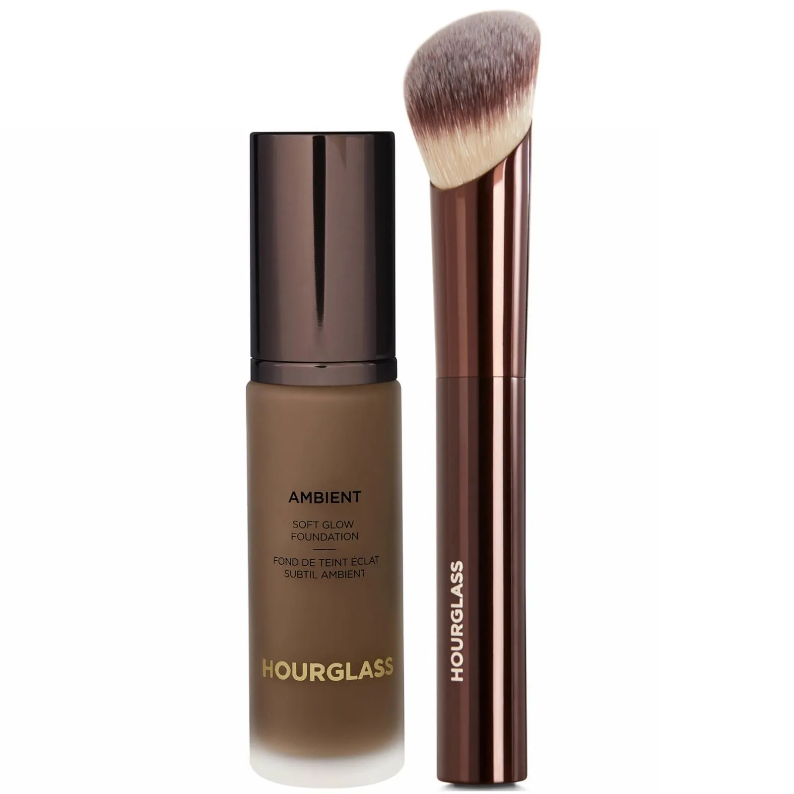 Hourglass Soft Glow Foundation and Soft Glow Foundation Brush Bundle 30ml (Various Shades) - 15