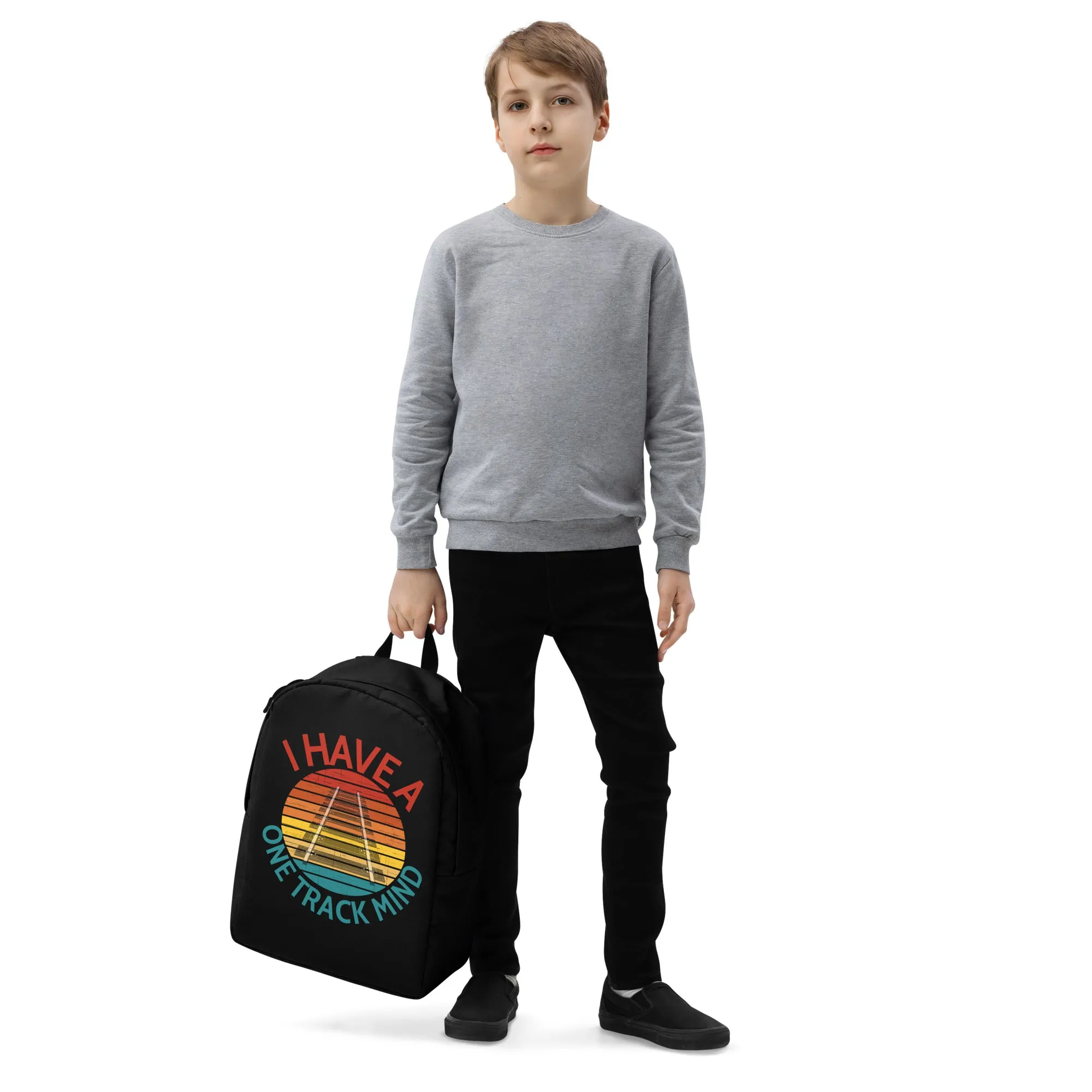I Have a One Track Mind Minimalist Backpack