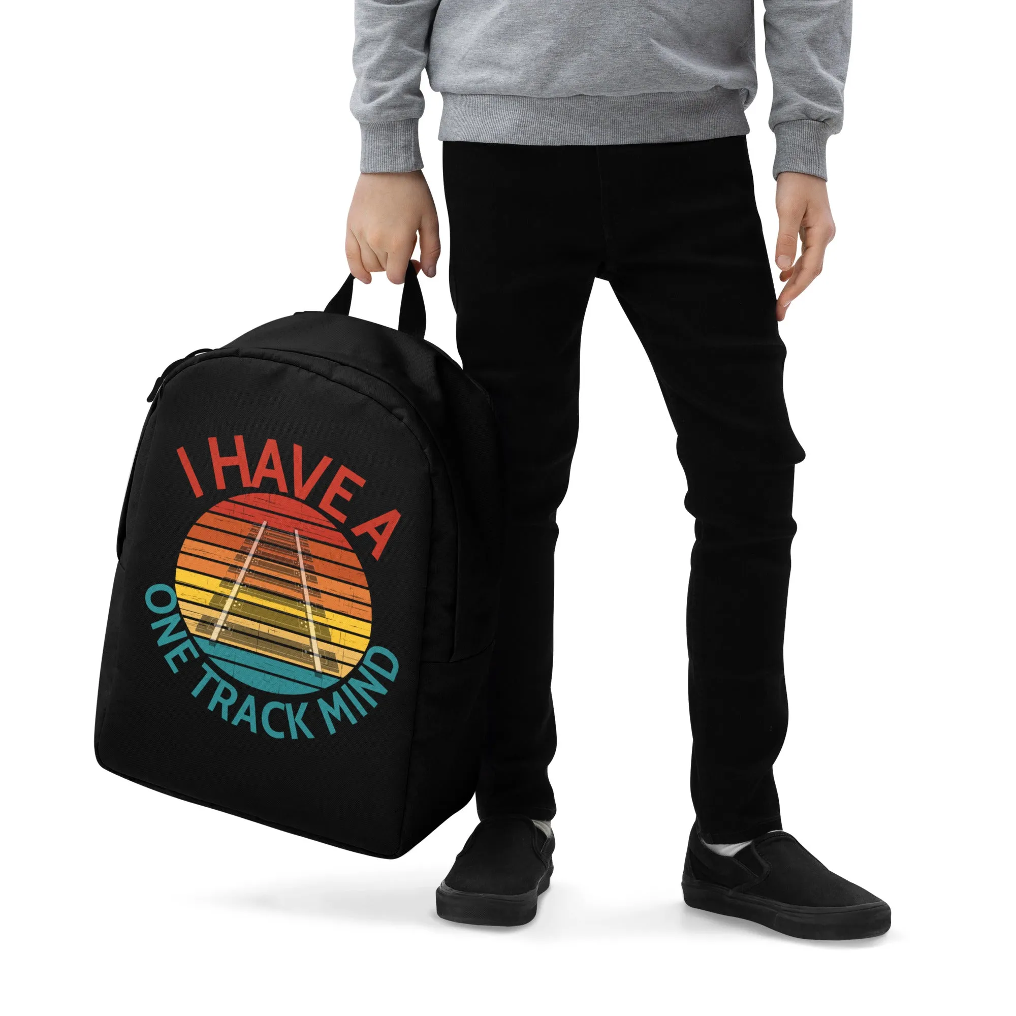 I Have a One Track Mind Minimalist Backpack