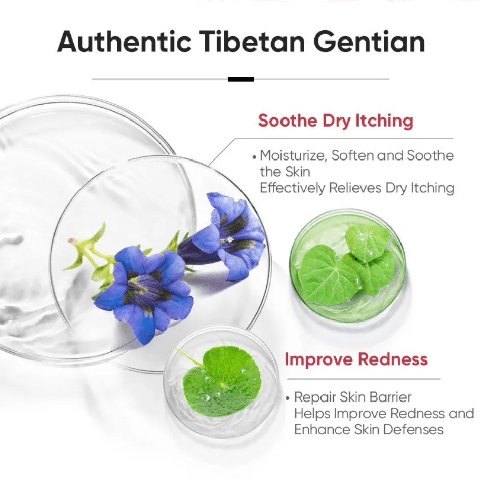 Inoherb Gentiana Soothing Moisturizing Watery Cream