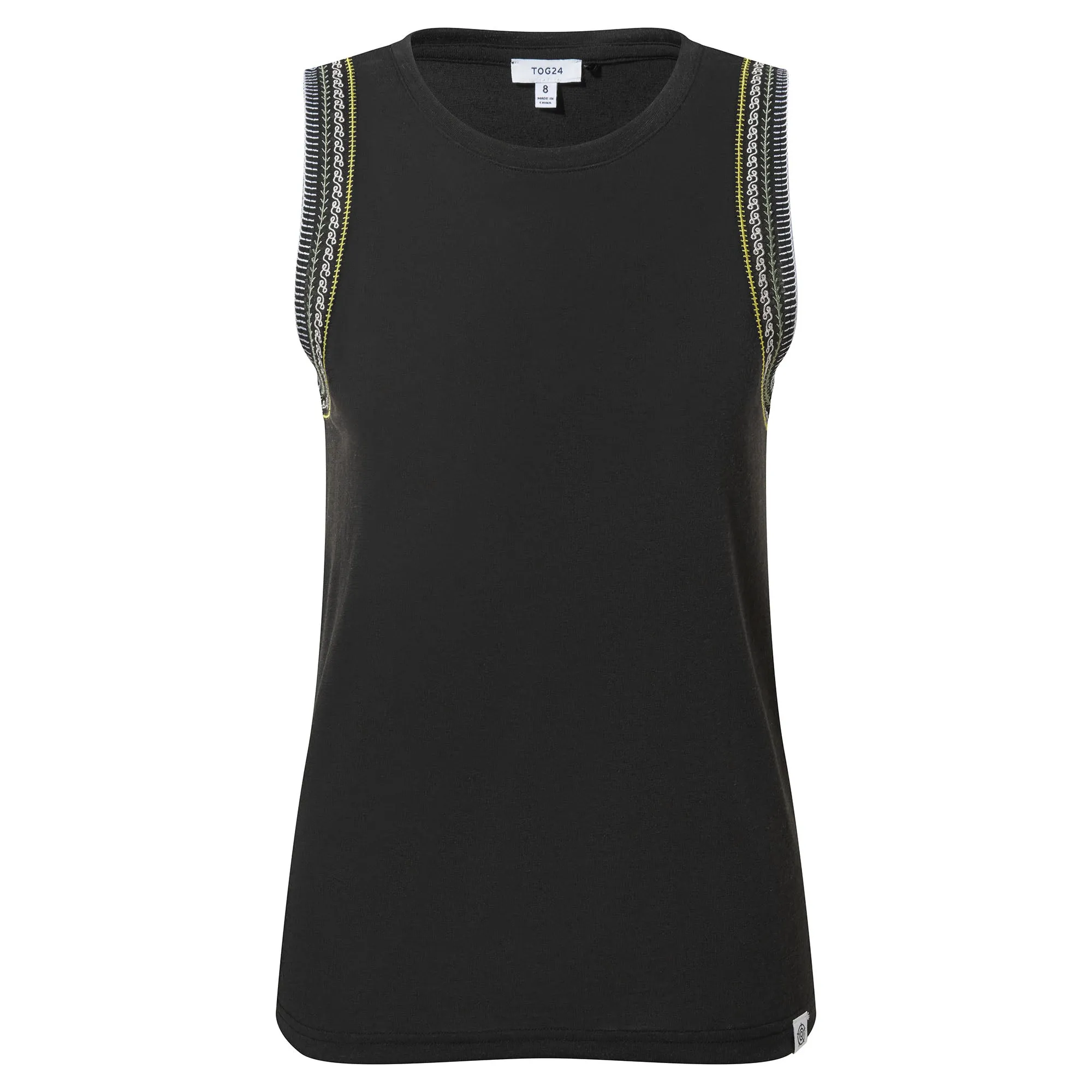 Iris Womens Vest - Washed Black