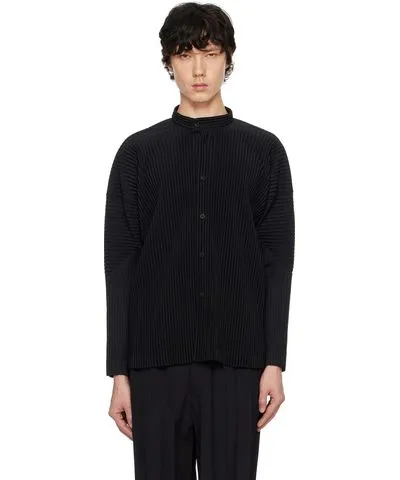 Issey Miyake Black Monthly Color September Shirt