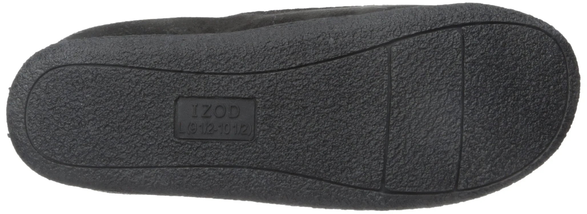 IZOD Men's Micro Suede Clog Slipper  