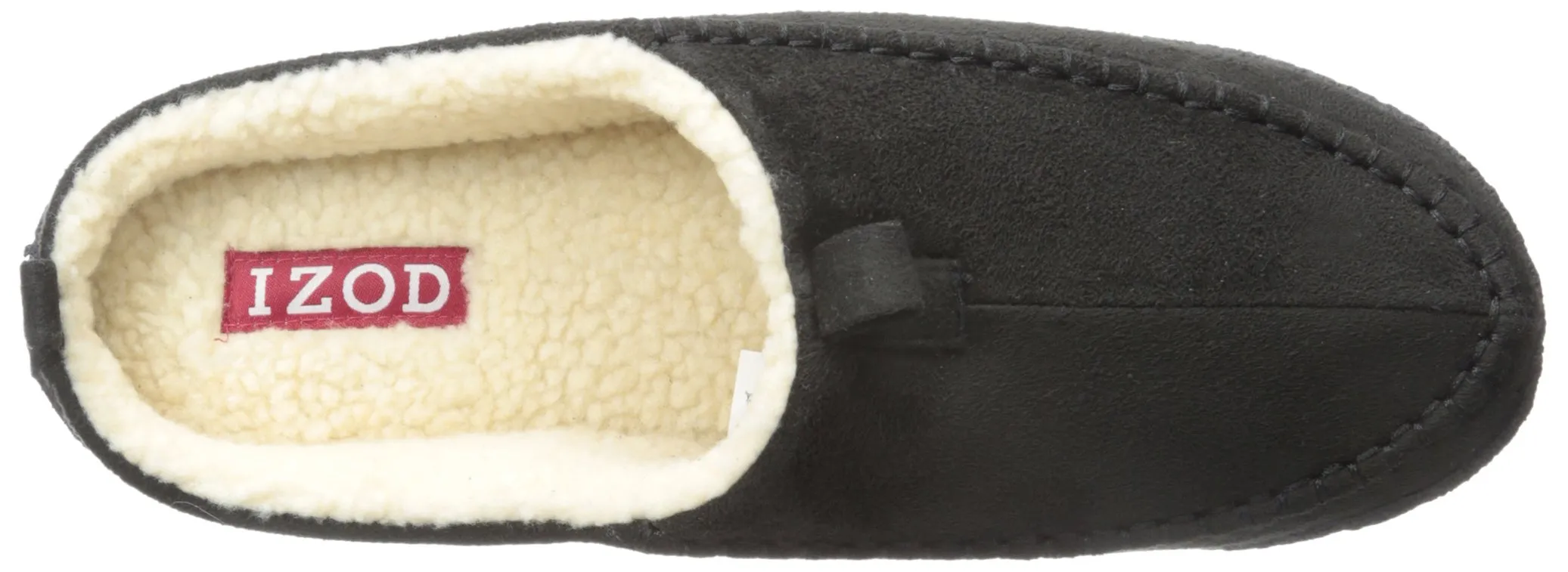 IZOD Men's Micro Suede Clog Slipper  