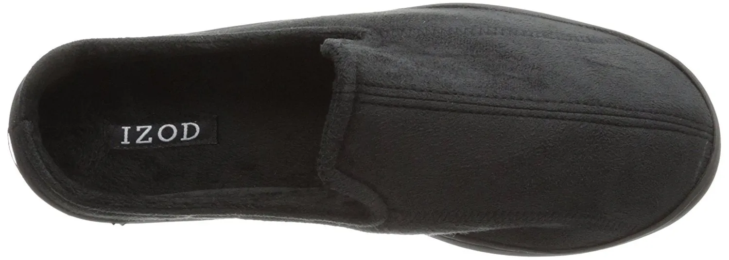 IZOD Men's Micro Suede Clog Slipper  