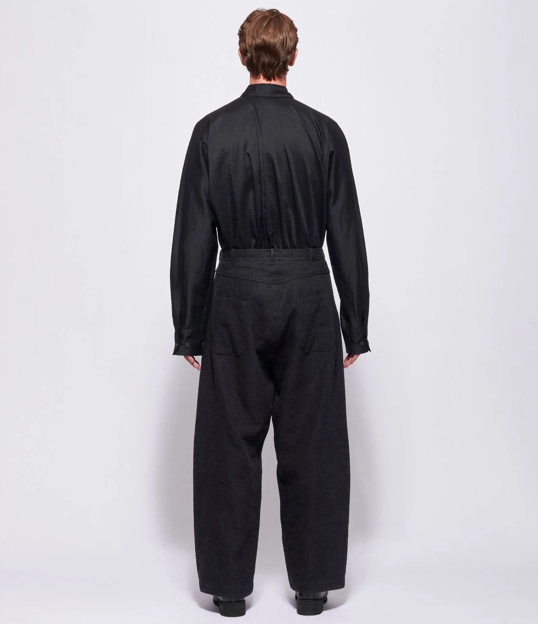 Jan Jan Van Essche Mens Black Mele Trousers #78