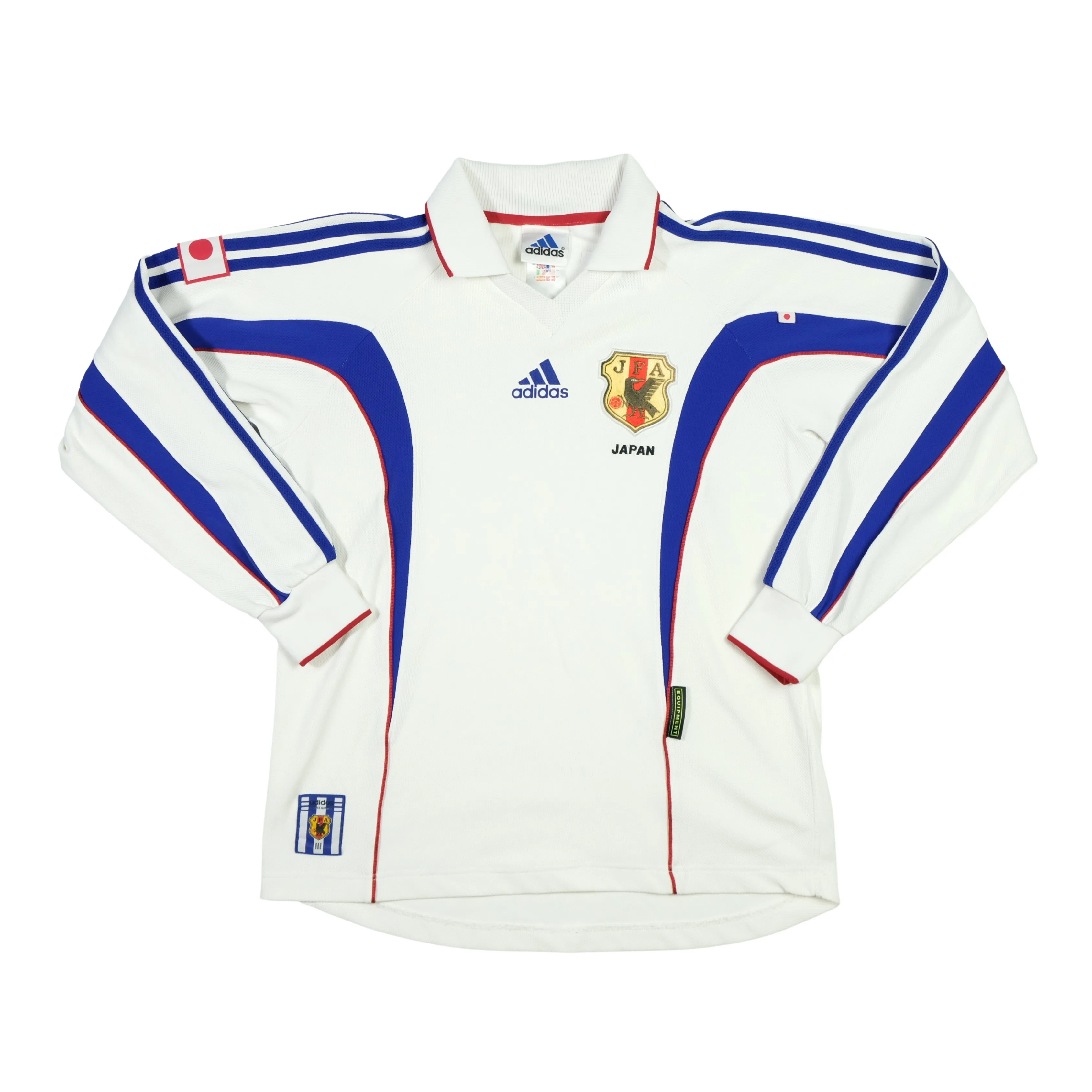 Japan Match Issue Original Away Football Shirt 1999 Adidas Small/Medium