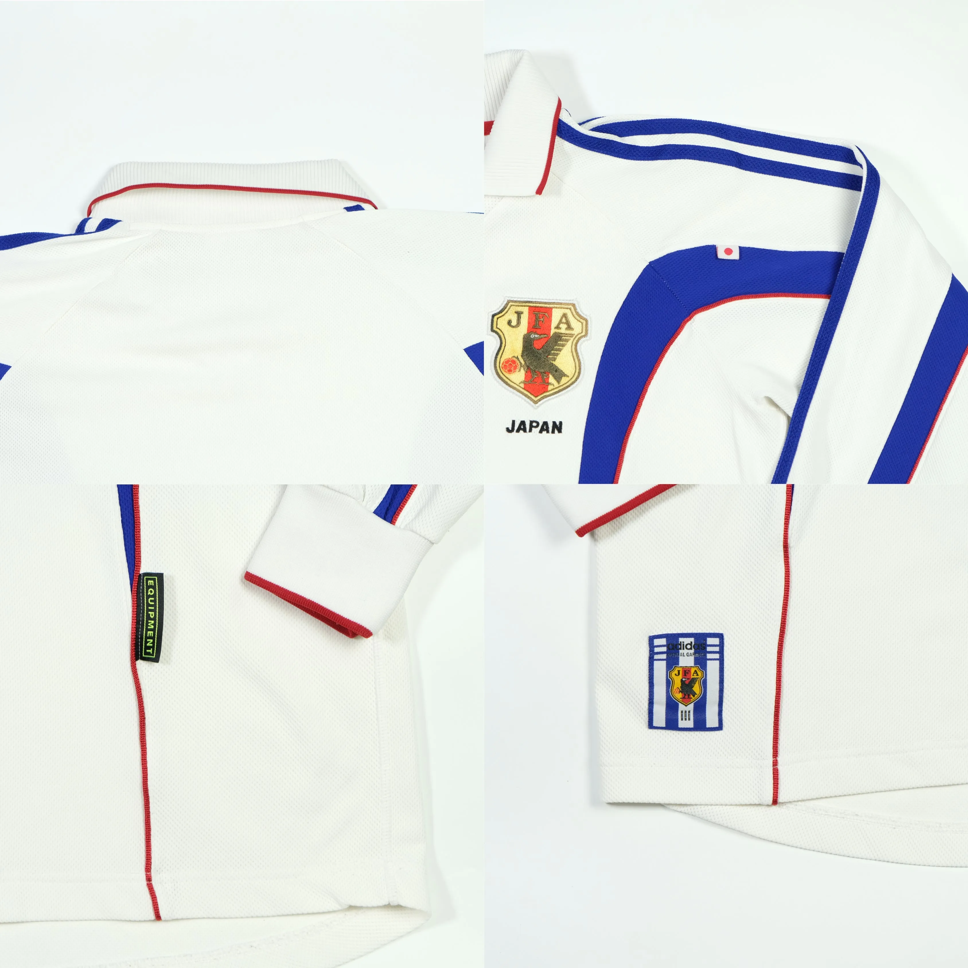 Japan Match Issue Original Away Football Shirt 1999 Adidas Small/Medium