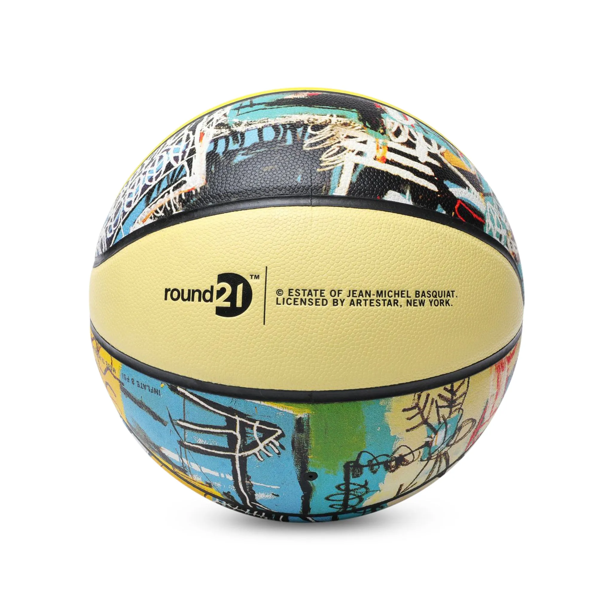 Jean-Michel Basquiat Bird on Money Basketball