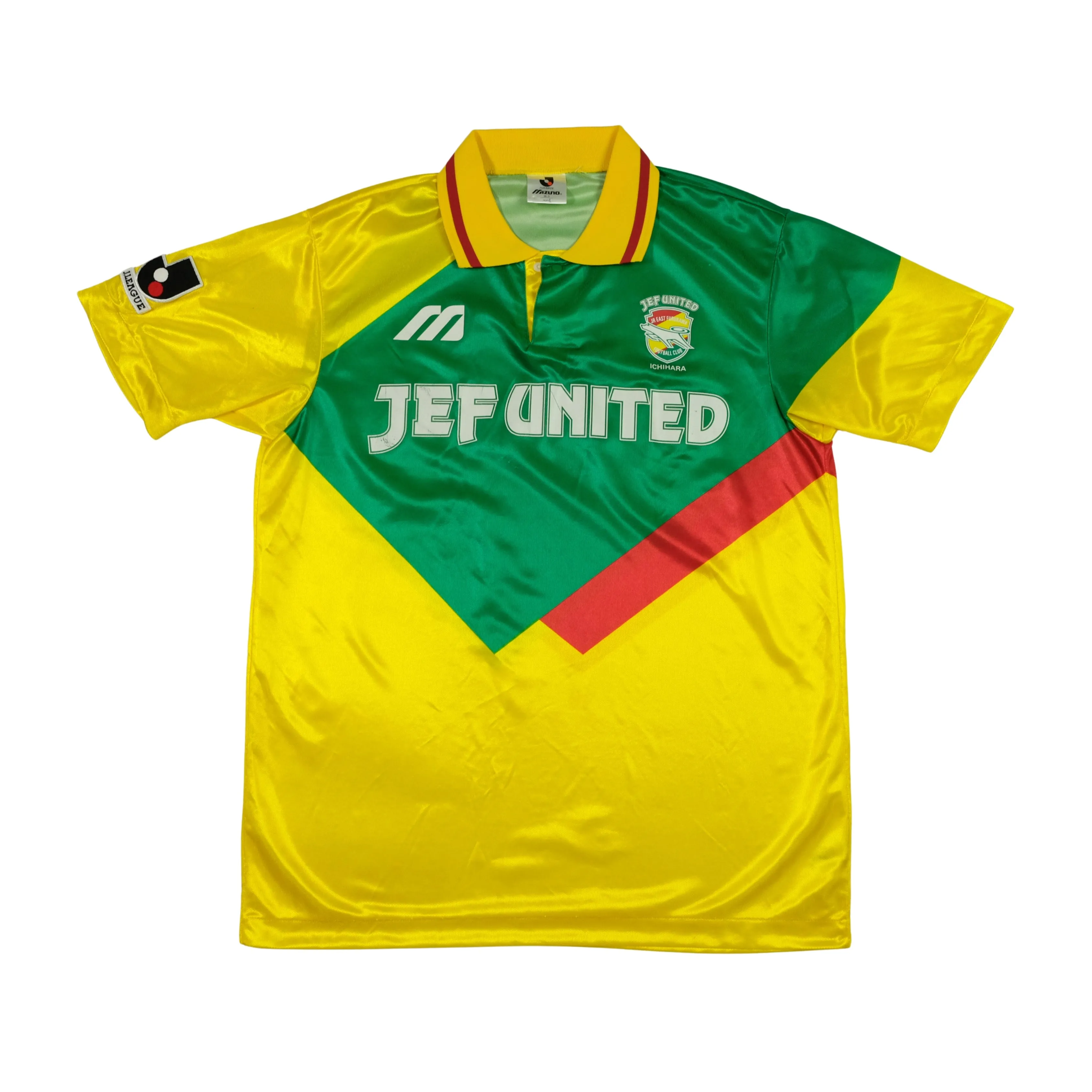 JEF United Ichihara J-League Japan Mizuno 1993/1994 Home Vintage Football Shirt Medium