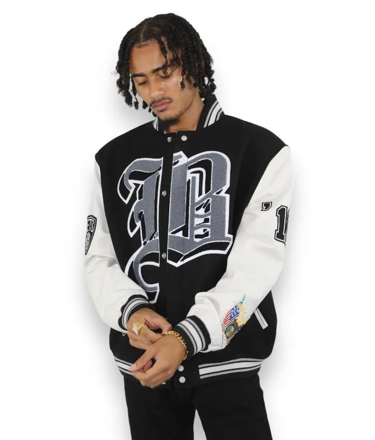 Jeff Hamilton Brooklyn Nets Varsity Jacket - Daniel's Leather