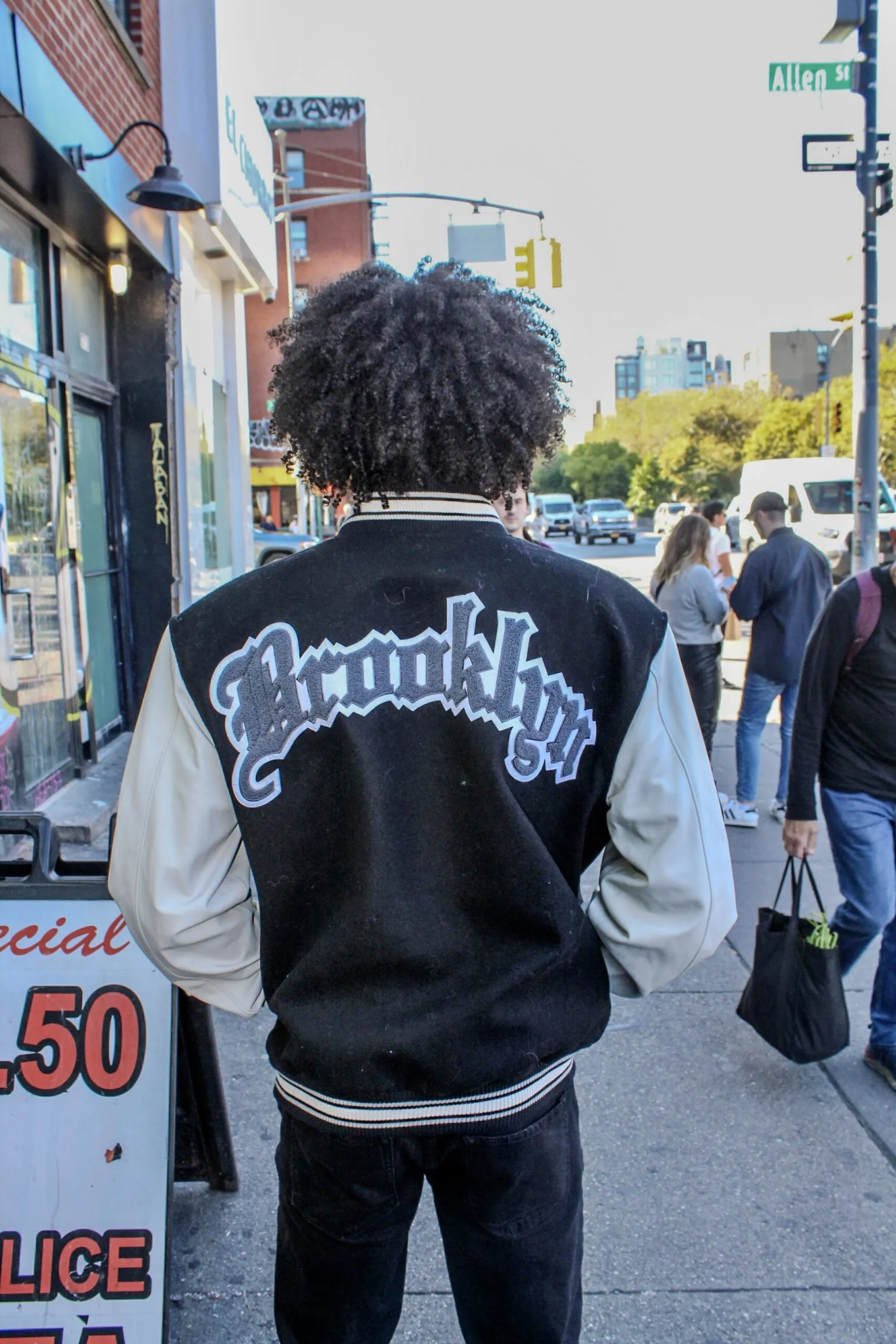 Jeff Hamilton Brooklyn Nets Varsity Jacket - Daniel's Leather