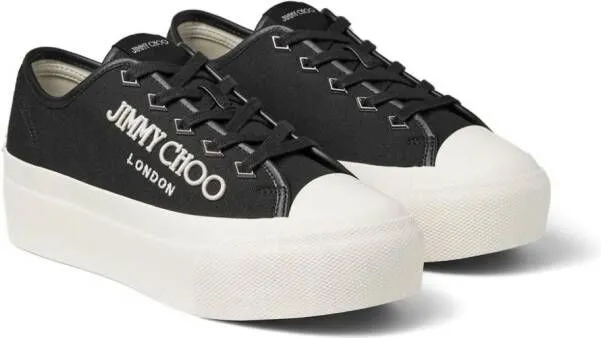 Jimmy Choo Palma Maxi F platform sneakers Black