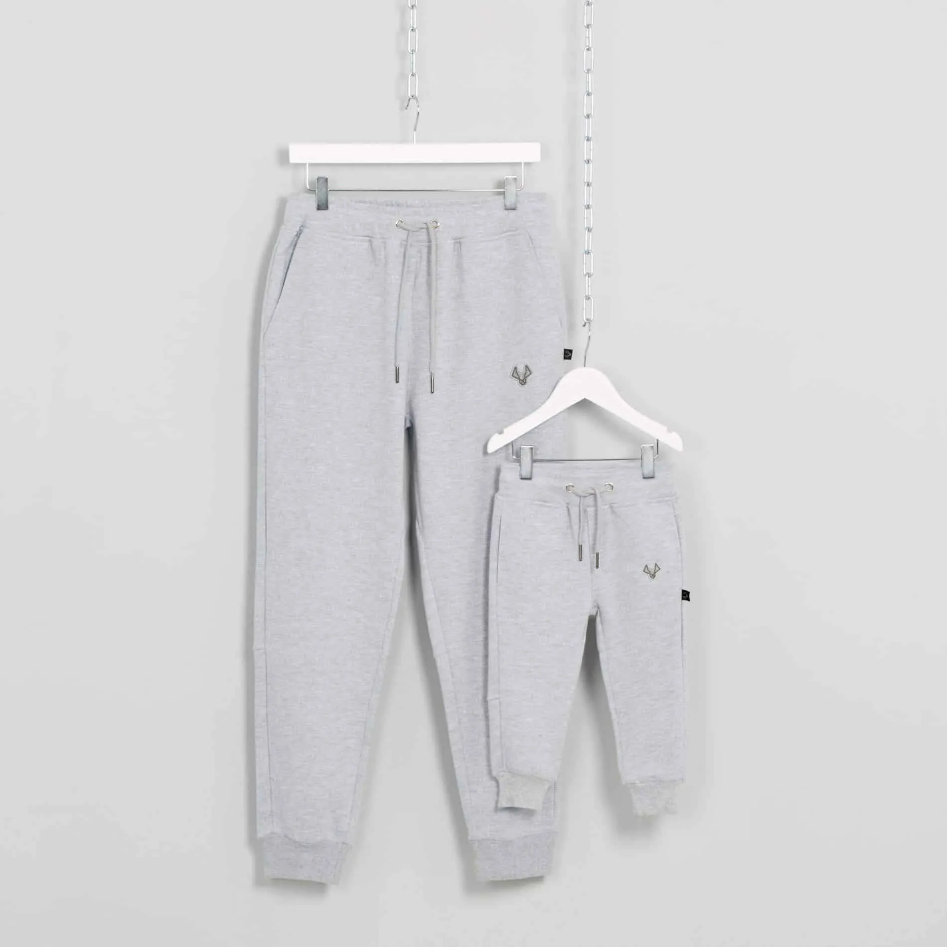 Joggers in Grey Marl (ONLY CUB SIZES LEFT)