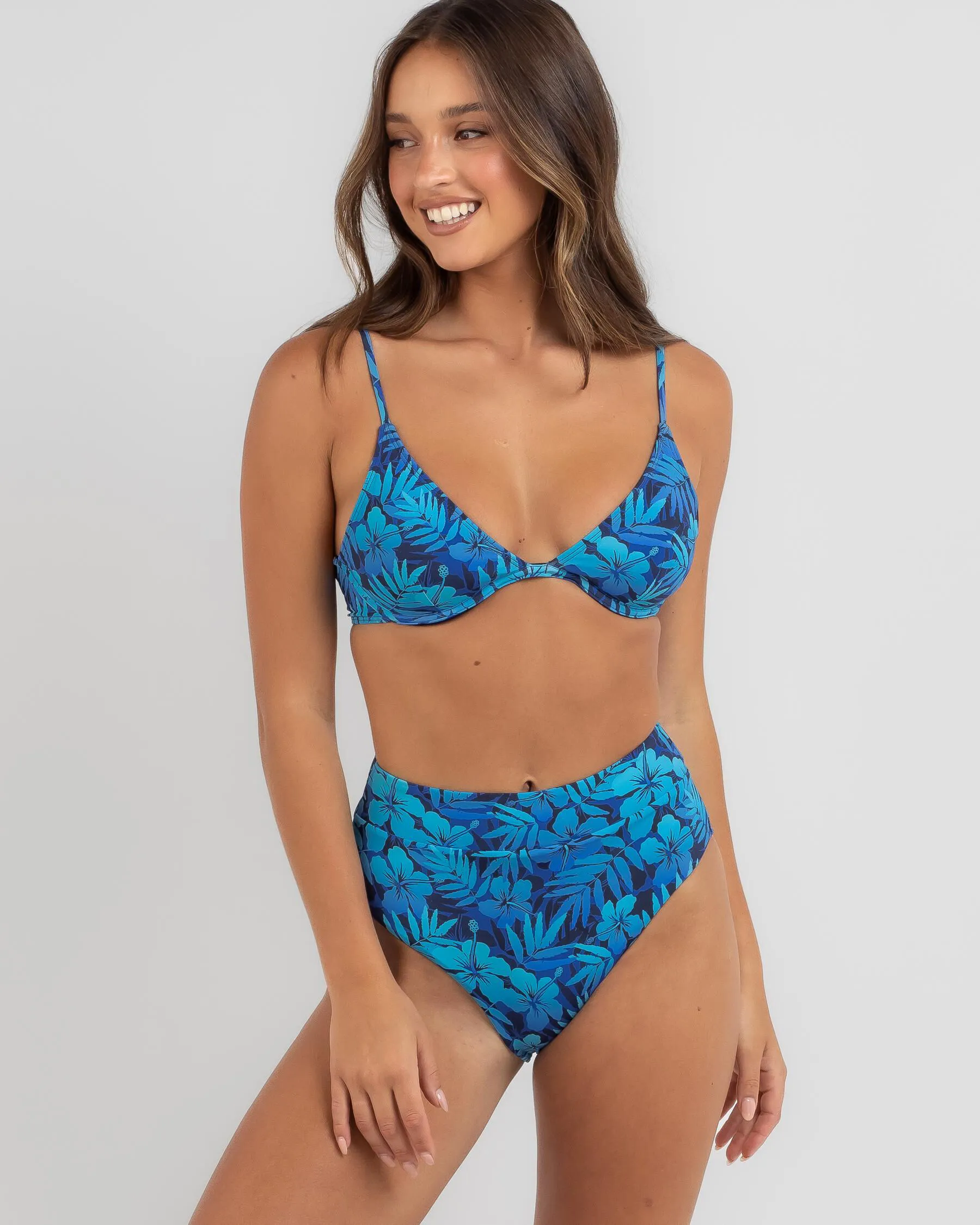 Kaiami Honolulu High Waisted Bikini Bottom