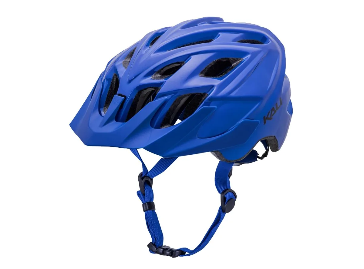 Kali Protectives Chakra Solo MTB Helmet - Solid Blue