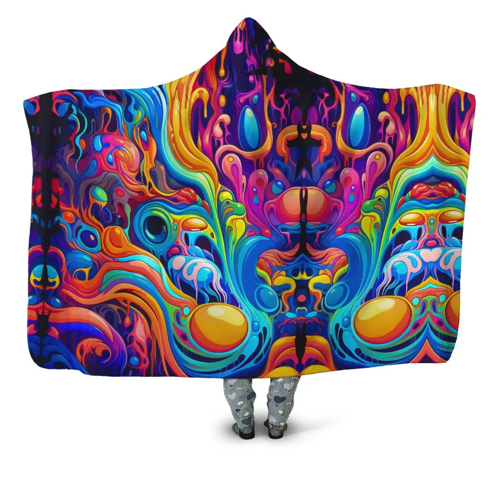 Kandi Swirl Hooded Blanket