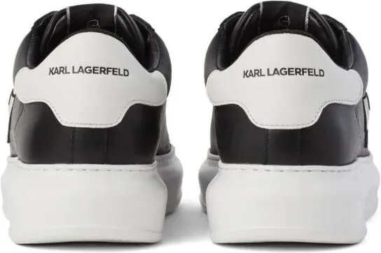 Karl Lagerfeld Ikon NFT Kapri leather sneakers Black