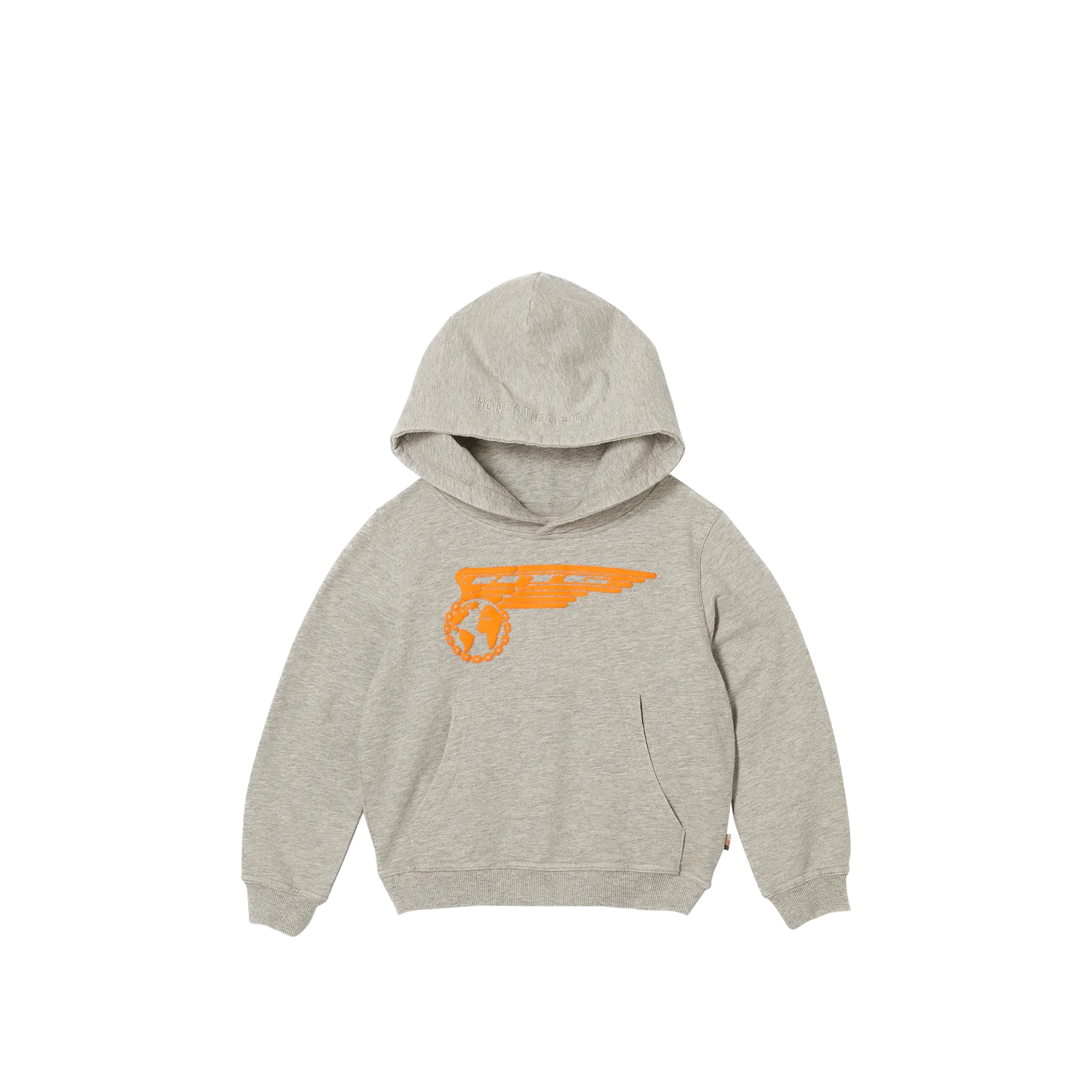 Kids Airborne Hoodie - Athletic Grey