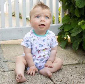 Kids SAMMY + NAT Hamptons Summer Romper - Prints