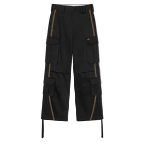 KIJUN WOMEN'S SOPHIE CARGO PANTS BLACK
