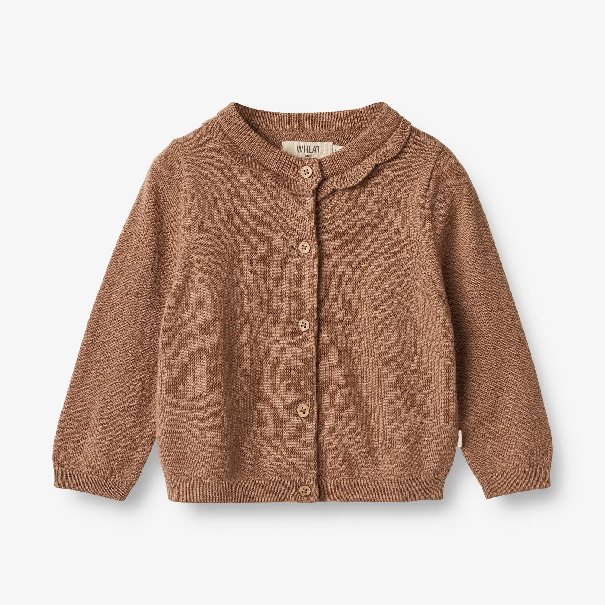 Knit Cardigan Amy | Baby - berry dust