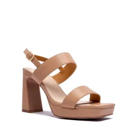 KRISHA- Elegant Strap Heeled Sandals For Women