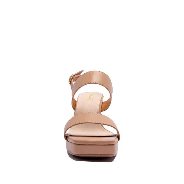 KRISHA- Elegant Strap Heeled Sandals For Women