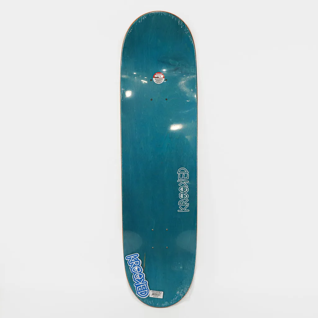 Krooked Skateboards - 8.38 Gonz Wrong Crowd Skateboard Deck