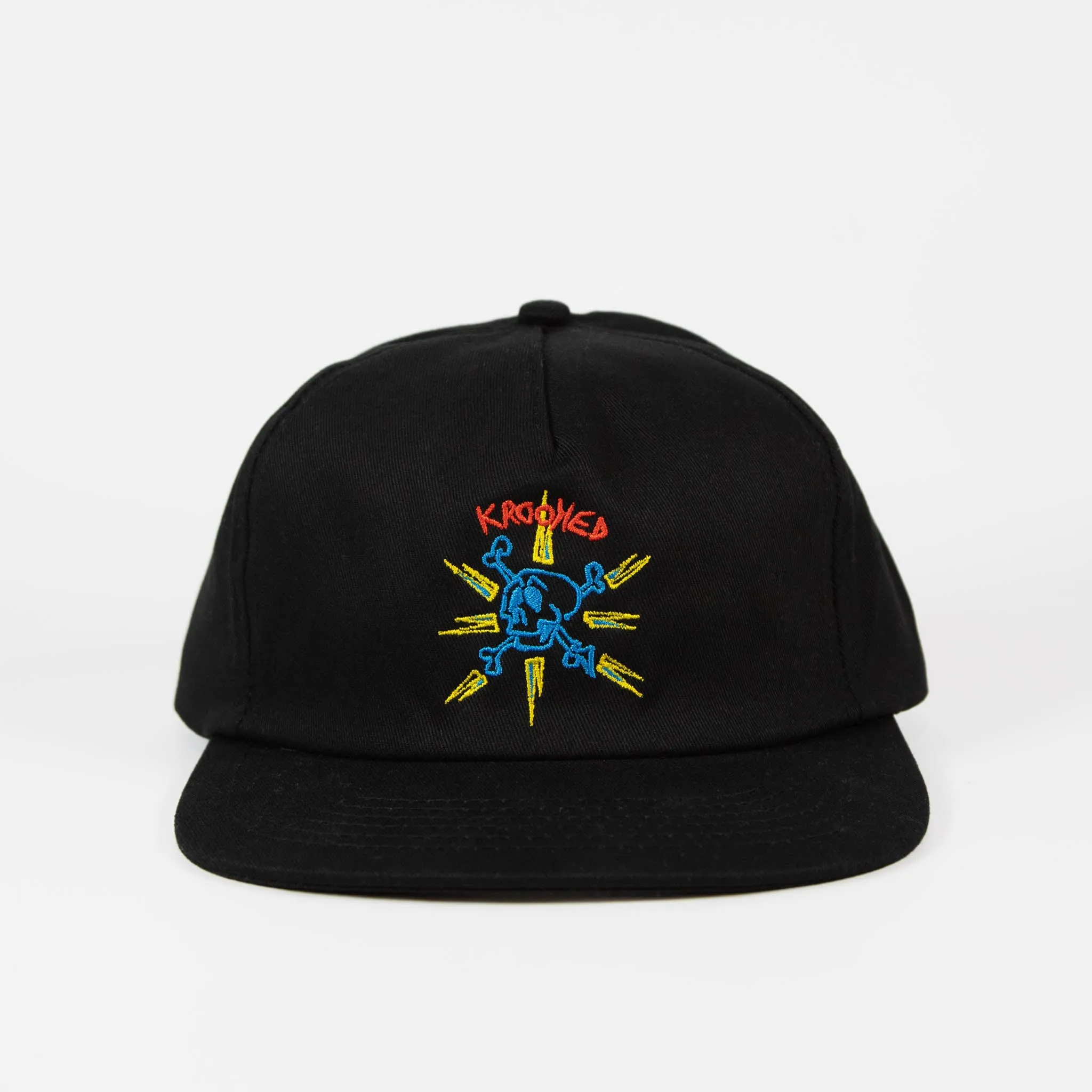 Krooked Skateboards - Skull Cap - Black