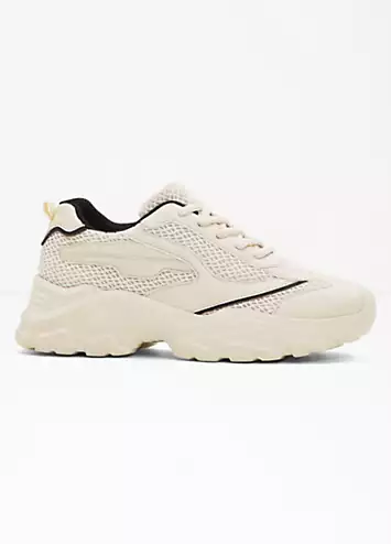 Lace-Up Chunky Trainers by bonprix | Look Again