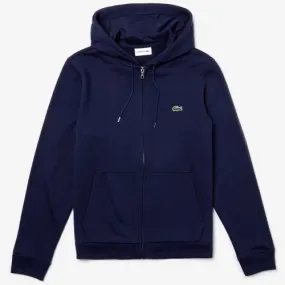 Lacoste Long Sleeved Zip Hoodie | Navy-SH4286.00.166 at kular fashion