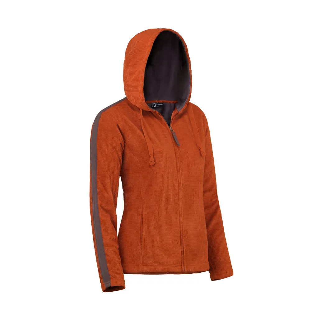 Ladies Springbok Hooded Fleece Jacket