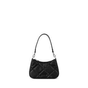 Lambert - The Andy - Black Quilted Vegan Leather 3-in-1 Handbag