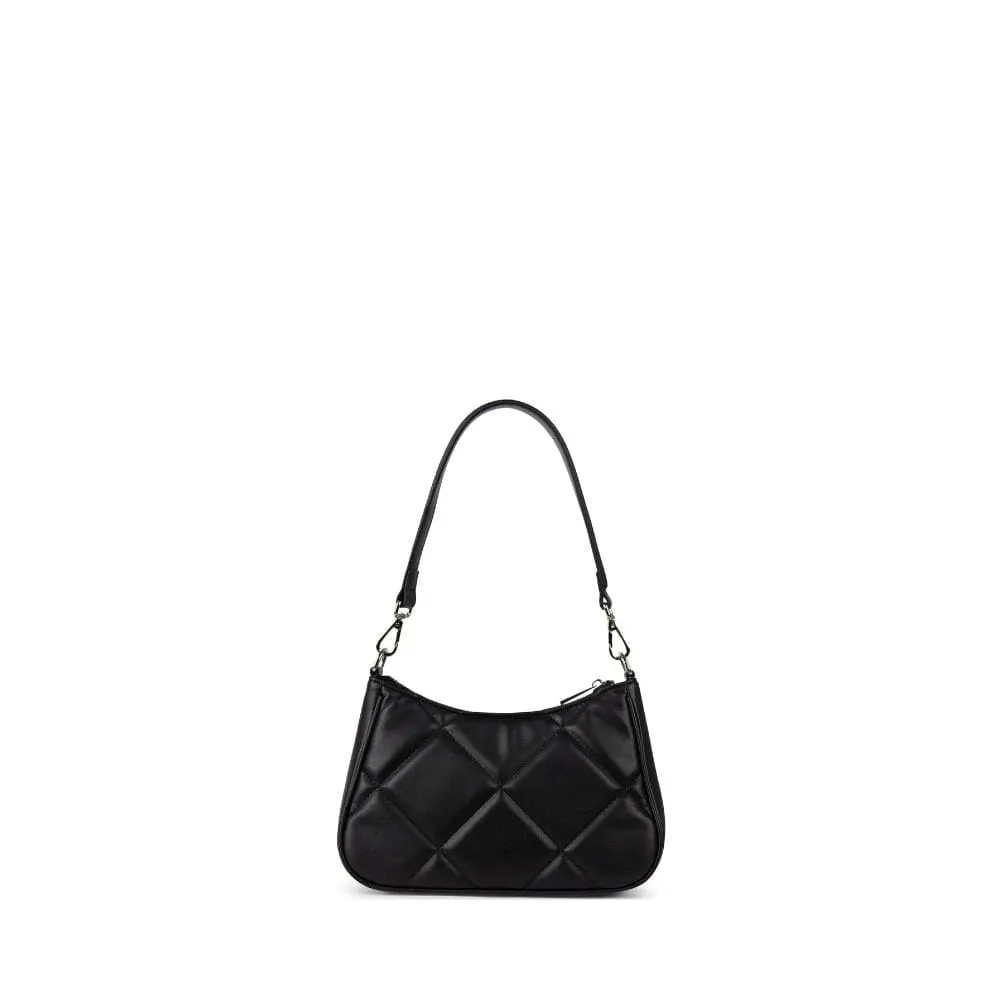 Lambert - The Andy - Black Quilted Vegan Leather 3-in-1 Handbag