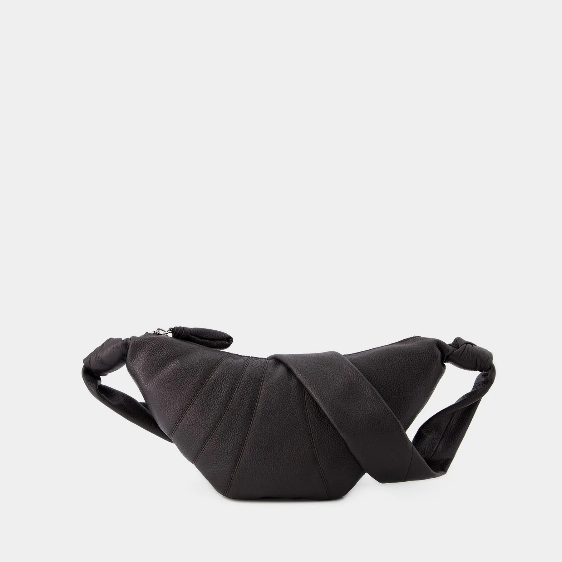 Lemaire  Small Croissant Crossbody bag - Lemaire - Leather - Chocolate
