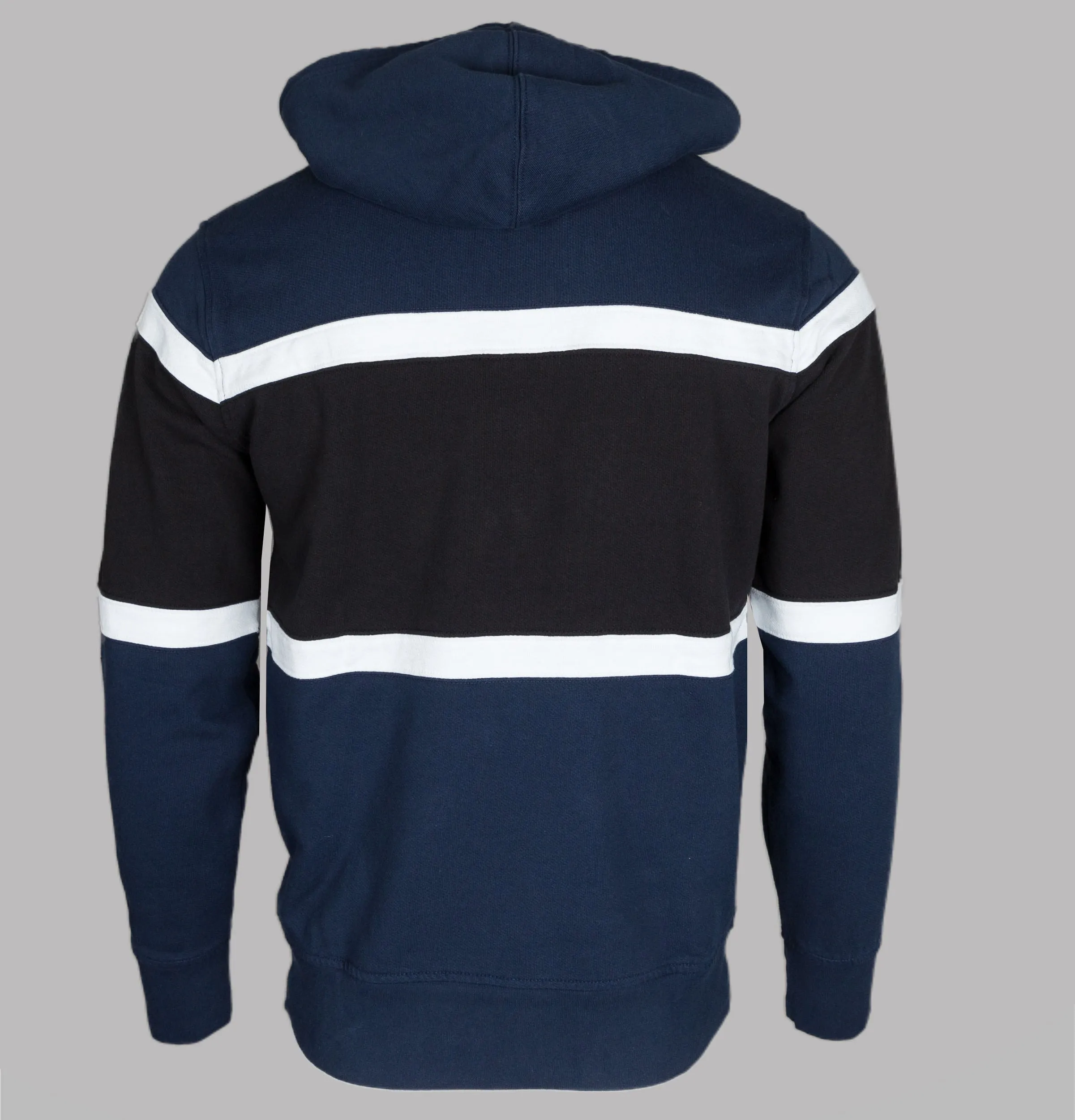 Levi's Pieced Colour Block Hoodie Dress Blue
